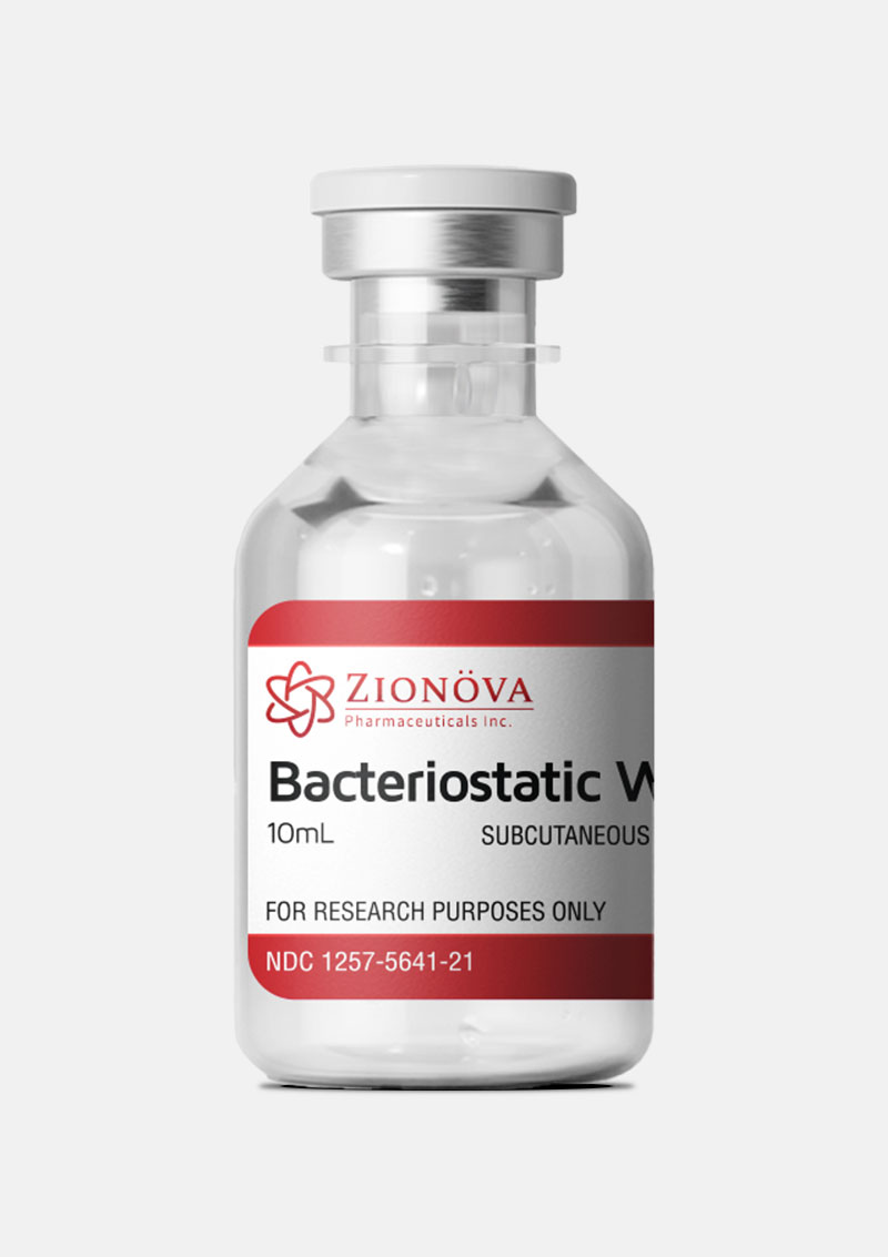 Bacteriostatic Water by Zionova Pharmaceuticals Inc., 10ml