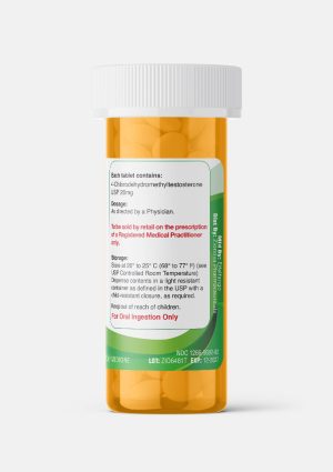 Turinabol 4-Chlorodehydromethyltestosterine by Zionova Pharmaceuticals Inc., 20mg