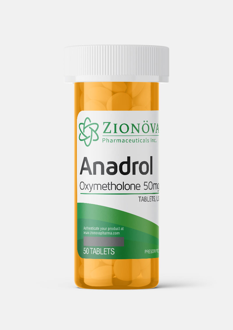 Anadrol Oxymetholone by Zionova Pharmaceuticals Inc., 50mg