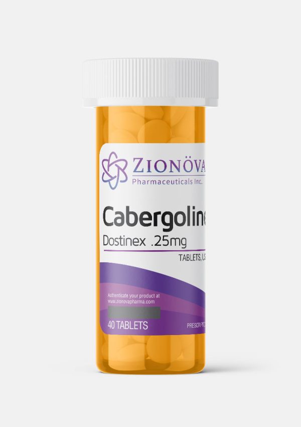 Cabergoline by Zionova Pharmaceuticals Inc.