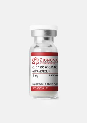 CJC 1295 W/O Dac + Ipamorelin (5mg)